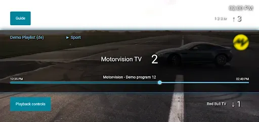 Скриншот 1 — M3U IPTV Premium