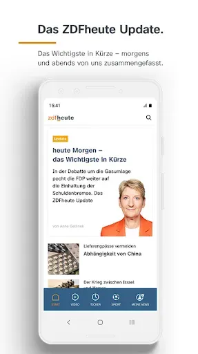 Скриншот 5 — ZDFheute - Nachrichten