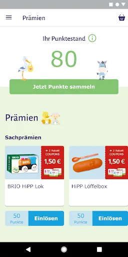 Скриншот 2 — HiPP App