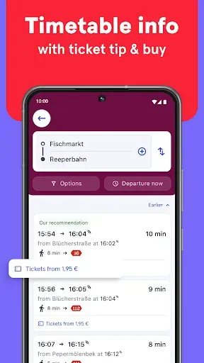 Скриншот 4 — hvv switch – Mobility Hamburg