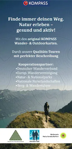 Скриншот 1 — KOMPASS Outdoor & Wanderkarten
