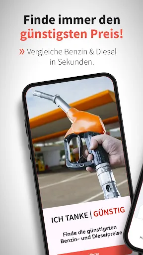 Скриншот 1 — ICH TANKE GÜNSTIG - TANKEN APP