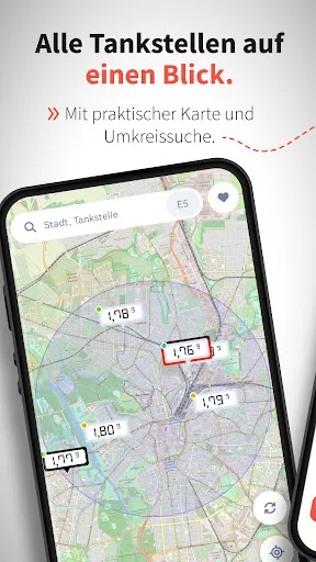 Скриншот 3 — ICH TANKE GÜNSTIG - TANKEN APP