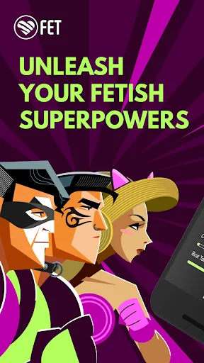 Скриншот 1 — FET: Kinky BDSM Dating & Chat