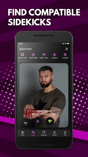 Скриншот 3 — FET: Kinky BDSM Dating & Chat