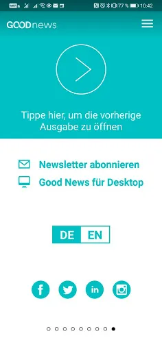 Скриншот 5 — Good News App
