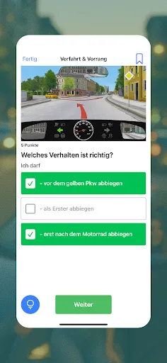 Скриншот 2 — FahrFit: Führerschein Theorie