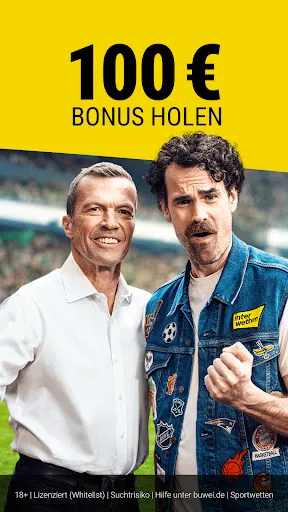 Скриншот 1 — Interwetten: Sportwetten DE