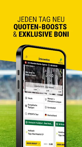 Скриншот 3 — Interwetten: Sportwetten DE