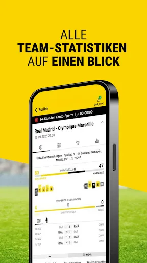 Скриншот 5 — Interwetten: Sportwetten DE