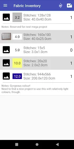 Скриншот 6 — Cross Stitch Thread Organizer