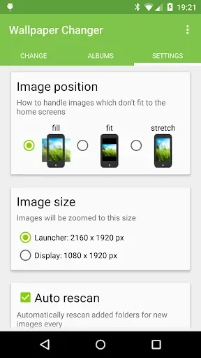 Скриншот 5 — Wallpaper Changer