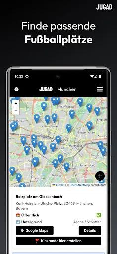 Скриншот 3 — JUGAD - Fußball spielen