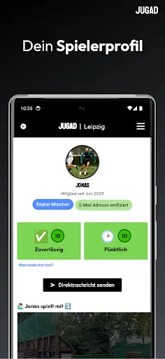 Скриншот 4 — JUGAD - Fußball spielen