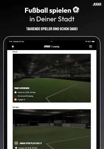 Скриншот 5 — JUGAD - Fußball spielen