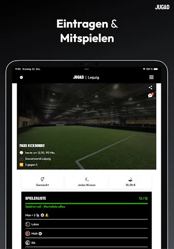 Скриншот 6 — JUGAD - Fußball spielen