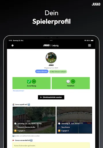 Скриншот 8 — JUGAD - Fußball spielen