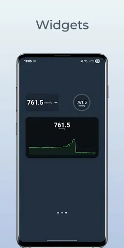 Скриншот 3 — Barometer+Pressure Tracker