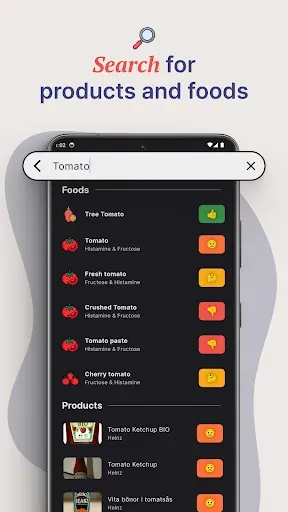 Скриншот 3 — InTolerApp: Histamine & FODMAP