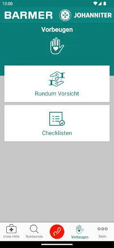 Скриншот 4 — Kindernotfall-App