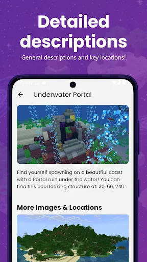 Скриншот 3 — Seeds for Minecraft PE & Java