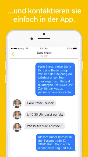 Скриншот 5 — Jobfox - Nebenjob & Job in 24h