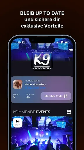 Скриншот 1 — K9 Eventcenter