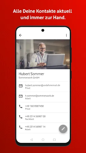 Скриншот 4 — Vodafone E-Mail & Cloud