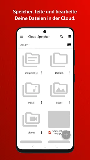 Скриншот 5 — Vodafone E-Mail & Cloud