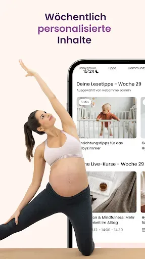 Скриншот 4 — keleya - Schwangerschafts-App