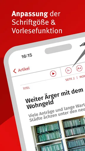 Скриншот 3 — WAZ E-Paper