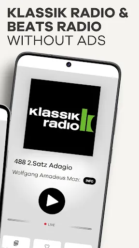 Скриншот 2 — Klassik Radio & Beats Radio
