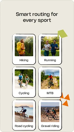 Скриншот 6 — komoot - hike, bike & run