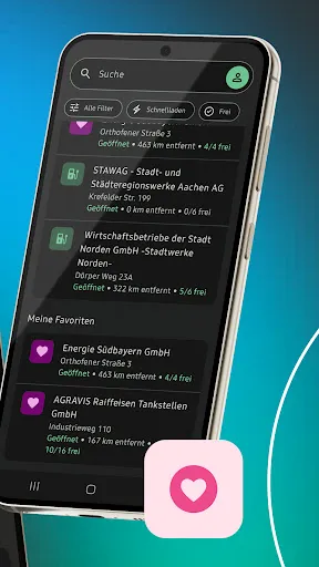 Скриншот 4 — ladeapp - E-Auto Ladestationen