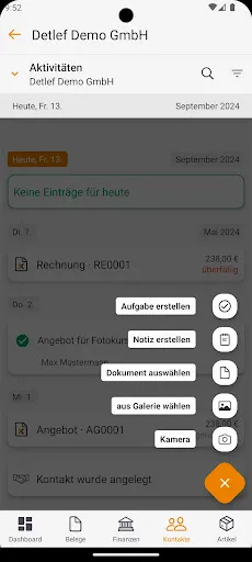 Скриншот 8 — Lexware - Online Buchhaltung