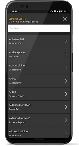 Скриншот 5 — MyMüll.de - Abfall App