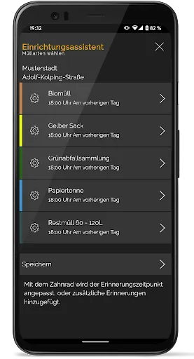 Скриншот 6 — MyMüll.de - Abfall App