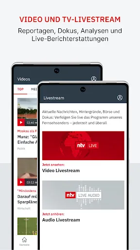 Скриншот 4 — ntv Nachrichten