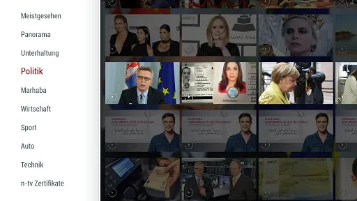 Скриншот 4 — ntv Nachrichten für TV