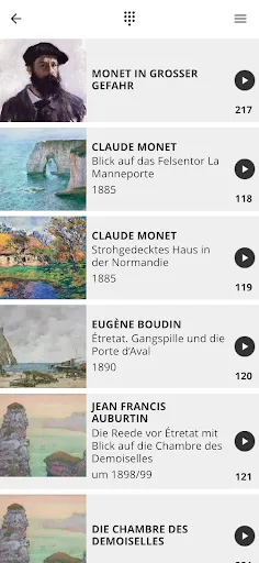 Скриншот 2 — Monets Küste – Audioguide