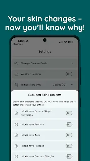 Скриншот 3 — SkinLog – Уход за кожей