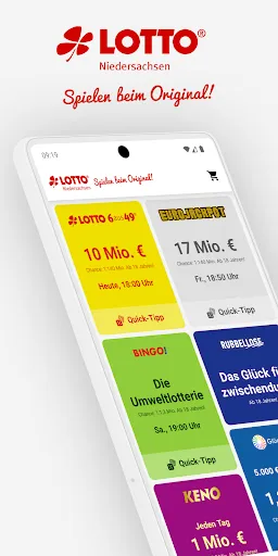 Скриншот 1 — Eurojackpot und LOTTO spielen