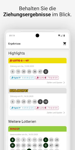 Скриншот 6 — Eurojackpot und LOTTO spielen