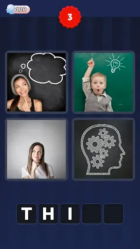 Скриншот 1 — 4 Pics 1 Word
