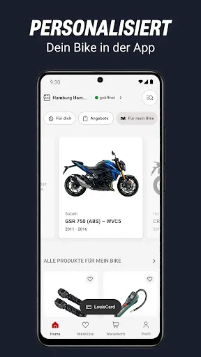 Скриншот 2 — Louis – Dein Motorrad Shop