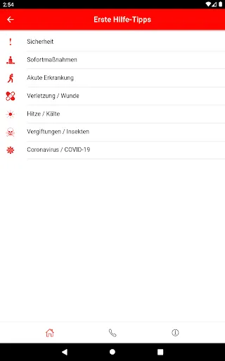 Скриншот 6 — Malteser Erste-Hilfe App