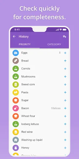 Скриншот 7 — That Shopping List PRO