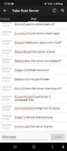 Скриншот 6 — RustDroid: Rust Server Admin