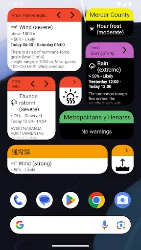 Скриншот 5 — UnWX (Severe Weather Alerts)