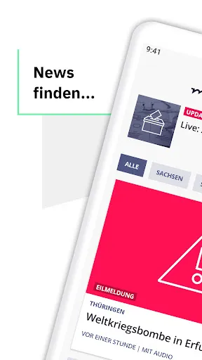 Скриншот 1 — MDR Aktuell – Nachrichten